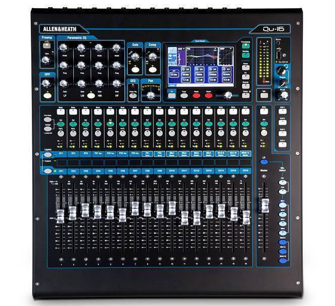 Allen   Health Allen&heath qu-16 mezcladora digital 16 entradas mono (trs + xlr)